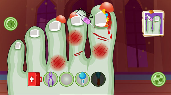 Sử dụng các dụng cụ để trị thương