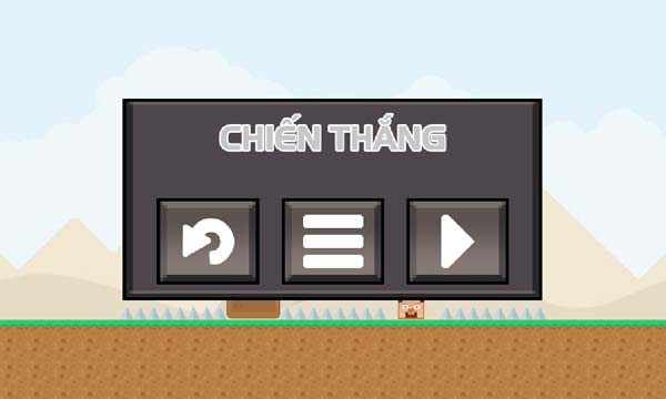 Hoàn thành thử thách level Minecraft