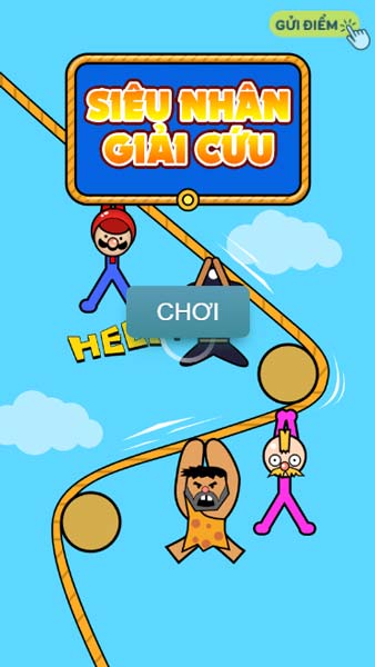 Chơi game Siêu nhân giải cứu - GameVui