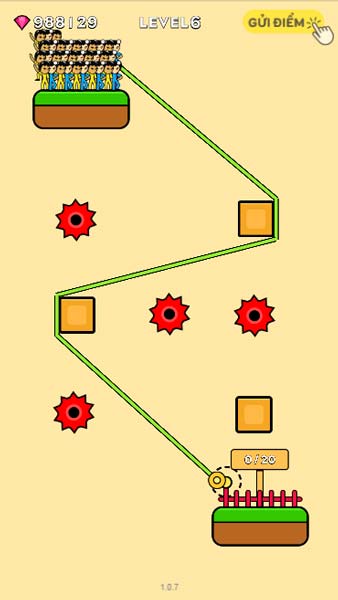 Nối dây thừng để cứu người que