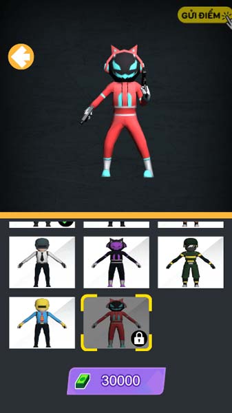 Các Skin nhân vật có trong Shop cửa hàng