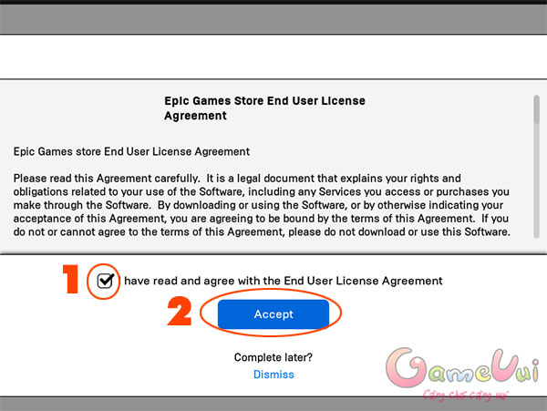 Điều khoản cài đặt