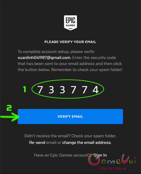 Nhập mã bảo mật