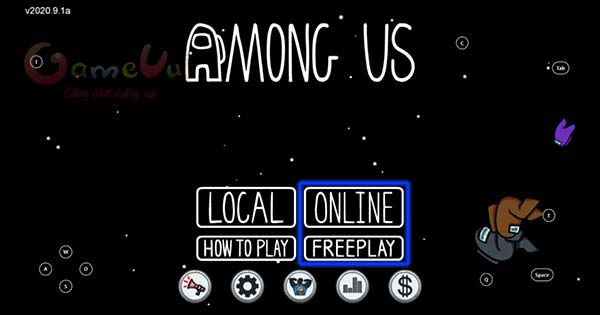 Bấm chọn phần ONLINE FREEPLAY