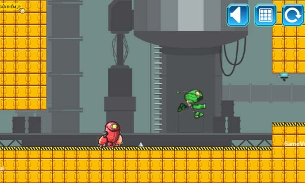 Điều khiển 2 người máy robot thật khéo léo