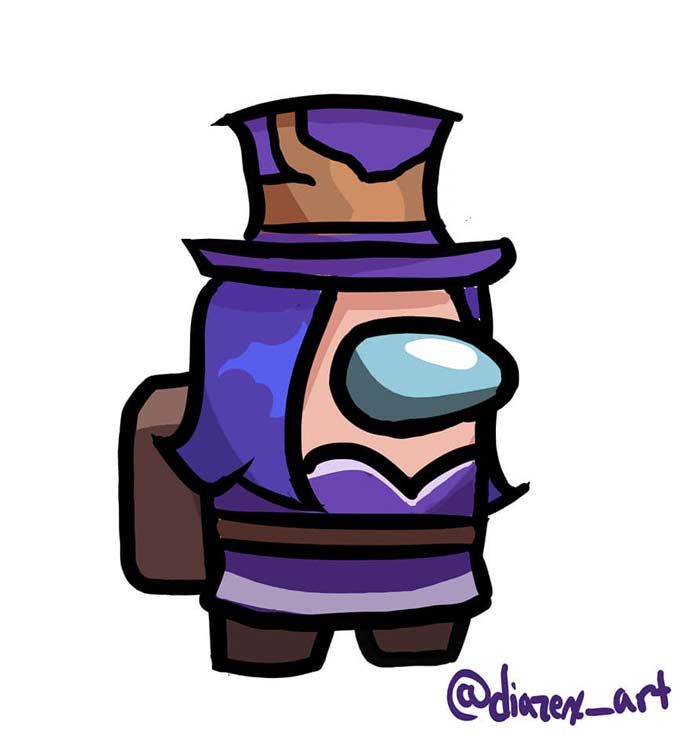 Tướng LMHT trong Among Us tạo hình 9