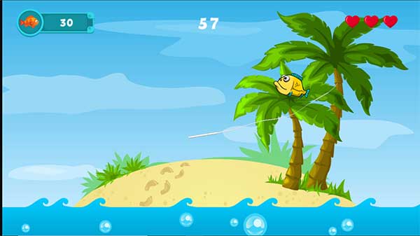 Chém đứt những con cá đang bay