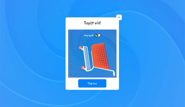 Hoàn thành Level thử thách