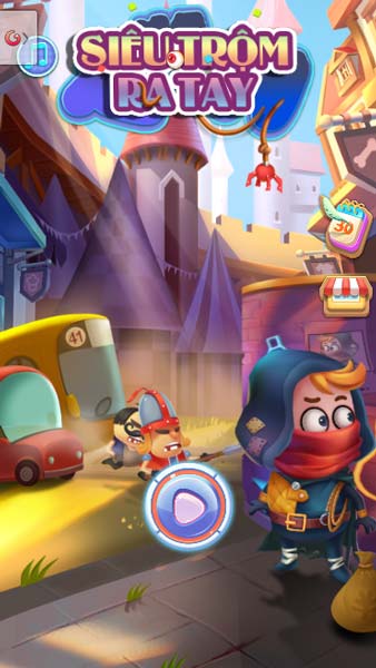 Chơi game Siêu trộm ra tay - GameVui