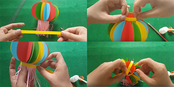 Tạo quai xách đèn lồng