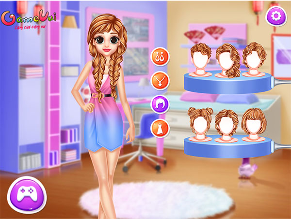 Chọn kiểu tóc cho Anna