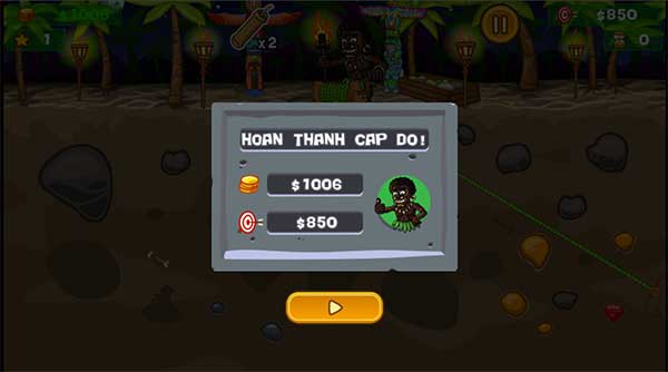 Hoàn thành cấp độ