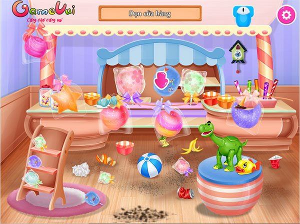 Dọn dẹp lại cửa hàng