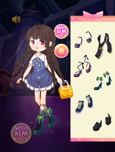 Giúp nàng công chúa chọn ra bộ trang phục đẹp nhất