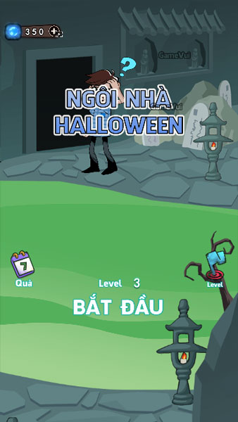 Chơi game Ngôi nhà Halloween - GameVui