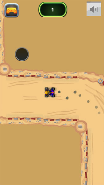 Điều khiển xe qua các khúc cua