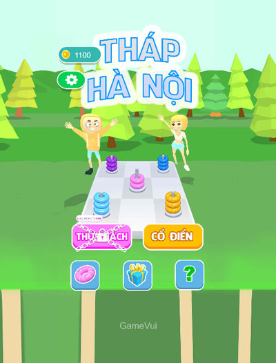 Chơi game Tháp Hà Nội - GameVui