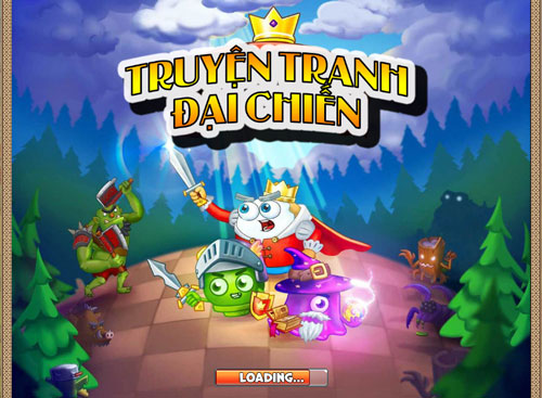 Chơi game Truyện tranh đại chiến - GameVui