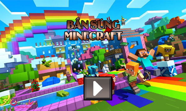Chơi game Bắn súng Minecraft - GameVui