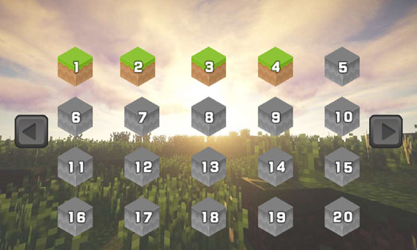 Chọn level để thử thách