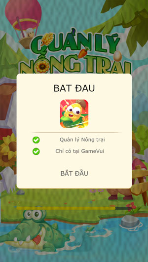 Chơi game Quản lý Nông trại - GameVui