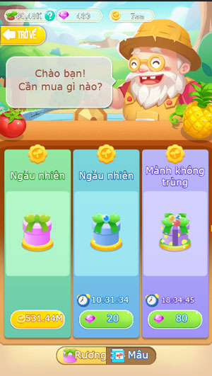 Cửa hàng rút quà may mắn