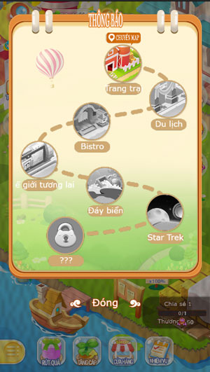 Các map bản đồ cần chinh phục