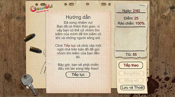 Hoàn thành cấp độ 1