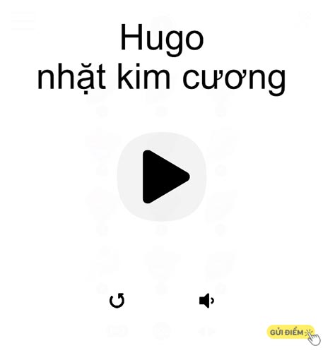 Chơi game Hugo nhặt kim cương - GameVui