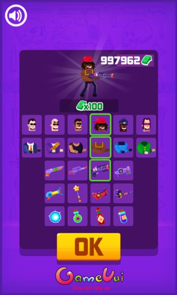 Các trang phục skin và phụ kiện súng