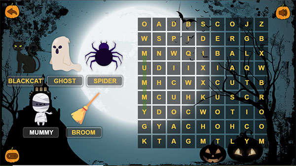 Nối các chữ cái để tạo thành từ cho sẵn