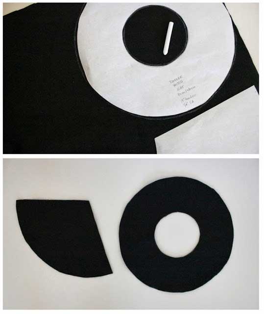 Vẽ chóp mũ và vành mũ