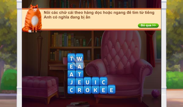 Chú mèo Kitty Scramble hướng dẫn WinX chơi