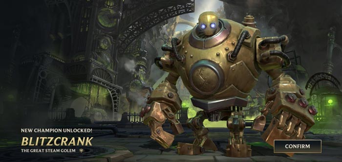 Mở khóa Blitzcrank