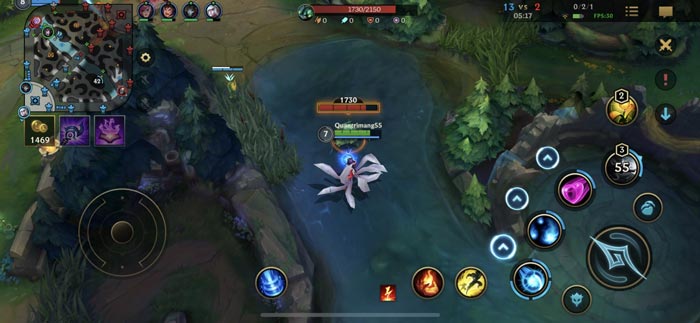 Ảnh trong game LMHT Tốc Chiến iOS