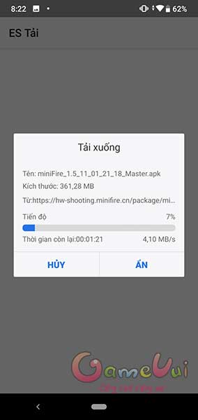 Quá trình tải file
