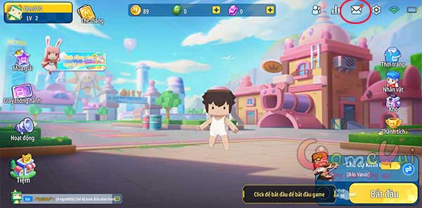 Biểu tượng thư có chấm đỏ