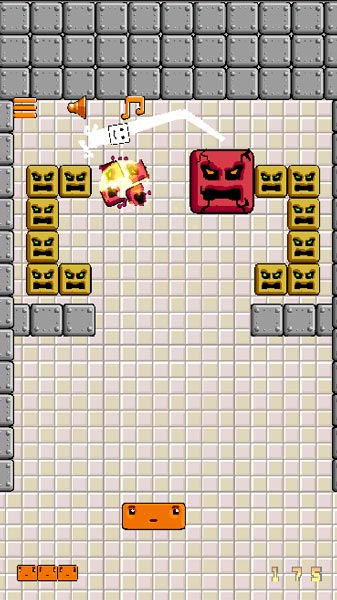 Điều khiển Minecraft phá vỡ toàn bộ hàng gạch