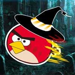 Angry Bird đón Halloween