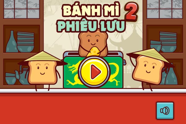 Chơi game Bánh mì phiêu lưu 2 - GameVui