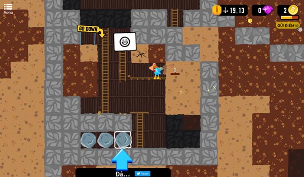 Tìm kiếm kho báu ẩn giấu trong lòng đất