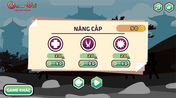 Nâng cấp sức mạnh