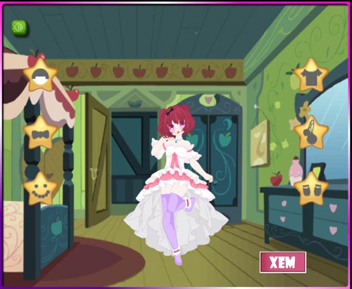 Chơi game Cô nàng cá tính - GameVui