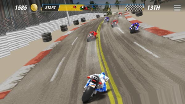 Vượt qua tất cả đối thủ trên đường đua