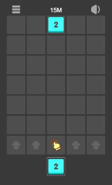 Chơi game xếp số toán học phong cách 2048