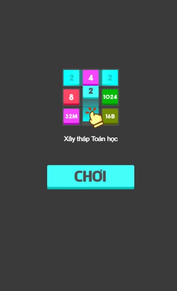 Chơi game Xây tháp toán học - GameVui