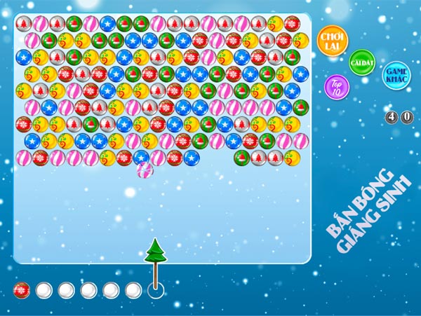 Bắn các quả bóng cùng màu thật chính xác