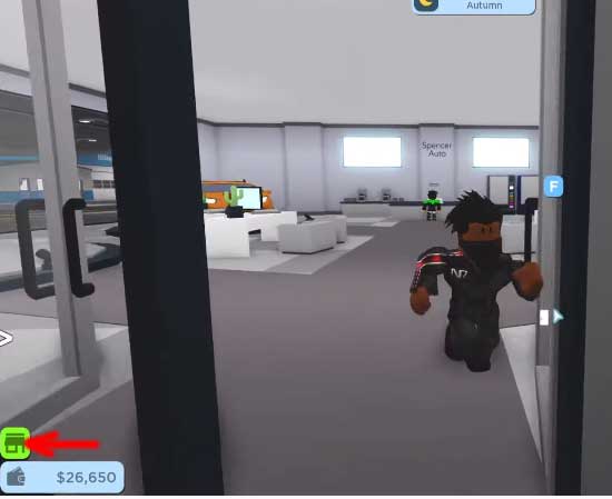 Biểu tượng cửa hàng màu xanh lá cây