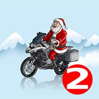 Santa lái moto 2