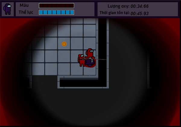 Thu thập tiền và bình oxy